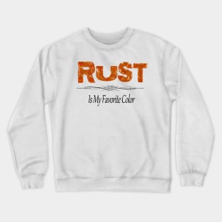 Rust Crewneck Sweatshirt